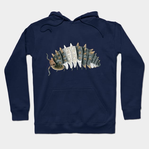 Isopoda sp. "Thai Spiky" Hoodie by paintedpansy